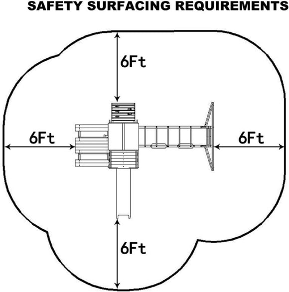 Dolphin Playground Wooden Swing Sets for Backyard with Monkey Bar, Outdoor Playset for Kids with 2 in 1 Outdoor Table, Wave Slide, Climbing Wall, and 2 Belt Swings, Heavy Duty Playground Accessories