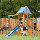 Dolphin Playground Backyard Adventure Swing Set for Kids - 6-in-1 Easy Assembly Outdoor Playset with Slide, 2 Swings, Monkey Bars | Great for Ages 3-8, Holds Multiple Kids, Perfect Family Gift-17