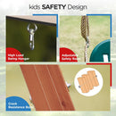 Dolphin Playground 5 in 1 Multifunction Toddler Swing Sets for Backyard, Outdoor Playset with Baby Swing, Outdoor Table, Blackboard, Slide, and Rock Climbing Wall,Toddler Swing Sets Ages 18mo to 4yrs-9